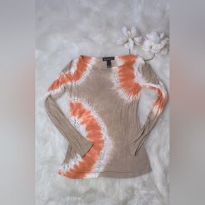 INC International Concepts Long Sleeve Top Size S